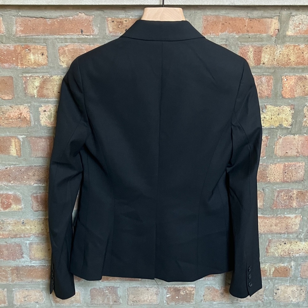 Theory Gabe One Button Stretch Wool Blazer - Picture 4 of 14